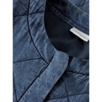 NAME IT Quilt Denim Jakke Juliette Dark Blue Denim